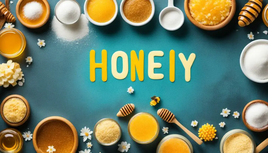 differences between honey and sugar in baking
