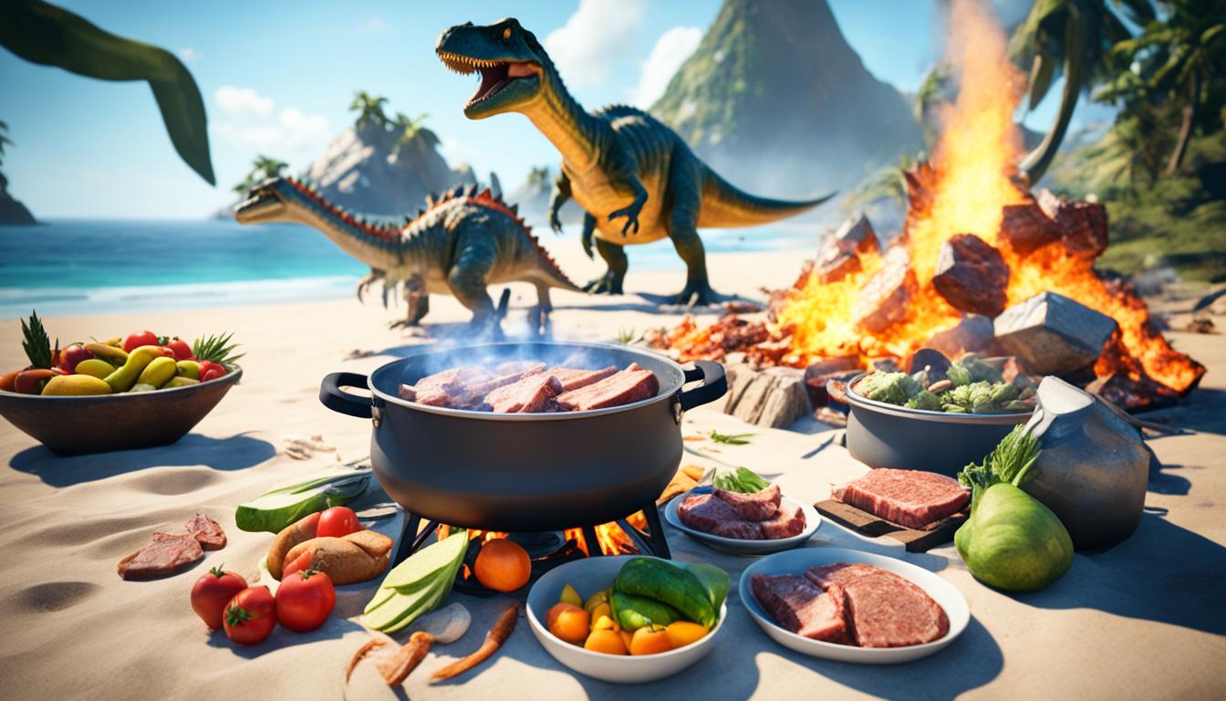 do you need a recipe to cook in ark