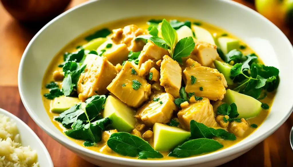 green apple curry recipe