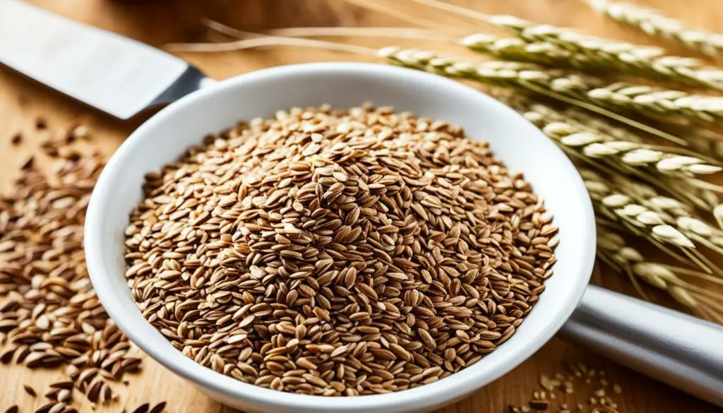 ground flaxseeds substitute for wheat germ
