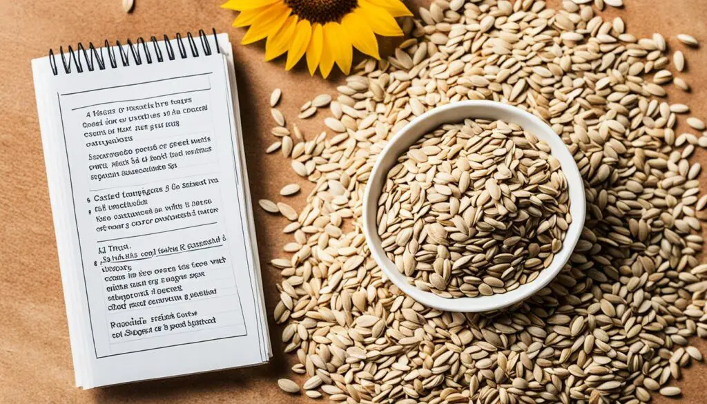 ground sunflower seeds substitute for wheat germ