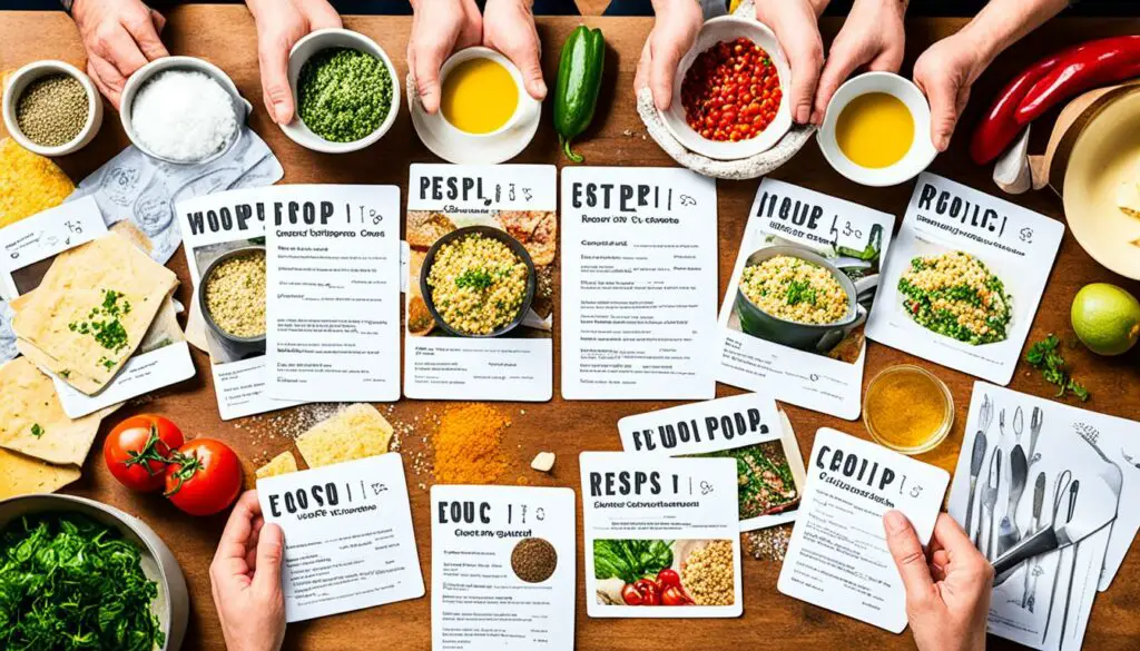starting a recipe exchange group